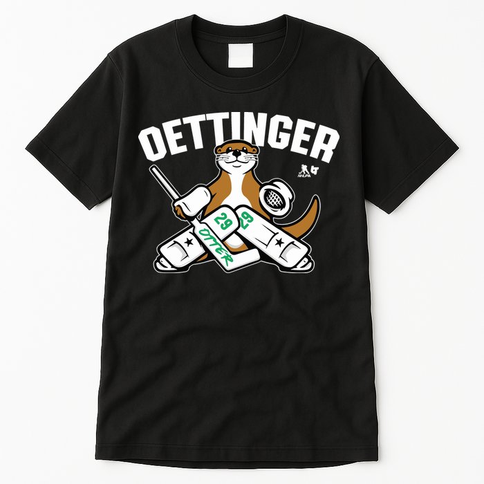 Breakingt Dallas Jake Oettinger Otter Tall T-Shirt