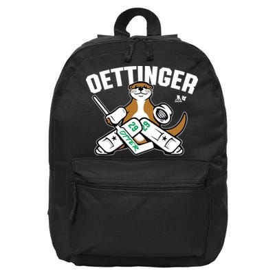 Breakingt Dallas Jake Oettinger Otter 16 in Basic Backpack
