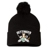 Breakingt Dallas Jake Oettinger Otter Pom Pom 12in Knit Beanie