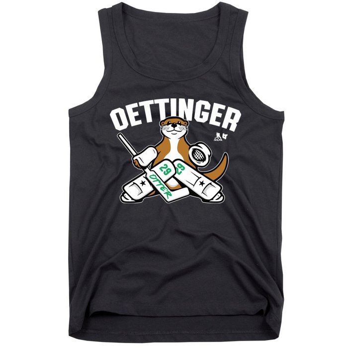 Breakingt Dallas Jake Oettinger Otter Tank Top