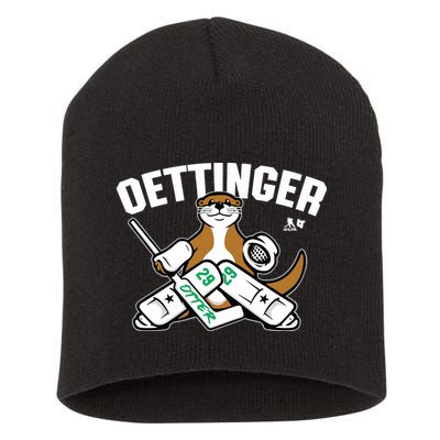Breakingt Dallas Jake Oettinger Otter Short Acrylic Beanie