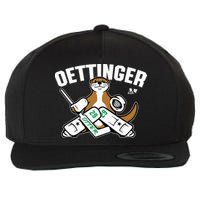 Breakingt Dallas Jake Oettinger Otter Wool Snapback Cap