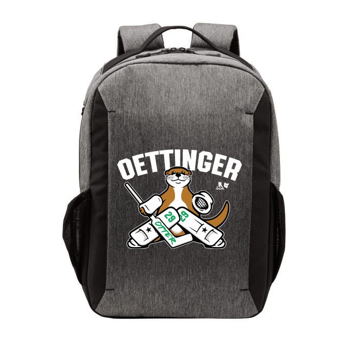 Breakingt Dallas Jake Oettinger Otter Vector Backpack