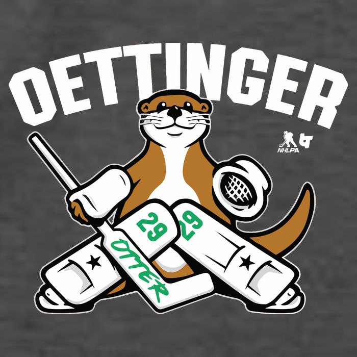 Breakingt Dallas Jake Oettinger Otter Vector Backpack