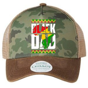 Black Dad Juneteenth King Father Black History Month Melanin Gift Legacy Tie Dye Trucker Hat