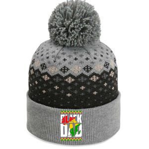 Black Dad Juneteenth King Father Black History Month Melanin Gift The Baniff Cuffed Pom Beanie