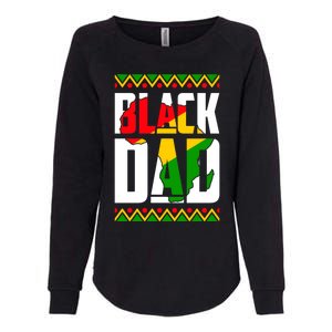 Black Dad Juneteenth King Father Black History Month Melanin Gift Womens California Wash Sweatshirt