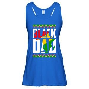 Black Dad Juneteenth King Father Black History Month Melanin Gift Ladies Essential Flowy Tank