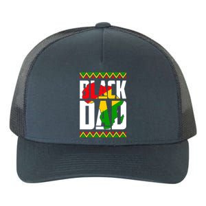 Black Dad Juneteenth King Father Black History Month Melanin Gift Yupoong Adult 5-Panel Trucker Hat