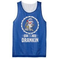 Ben Drankin July 4th American Flag Patriotic Beer Er Cool Gift Mesh Reversible Basketball Jersey Tank