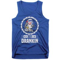 Ben Drankin July 4th American Flag Patriotic Beer Er Cool Gift Tank Top