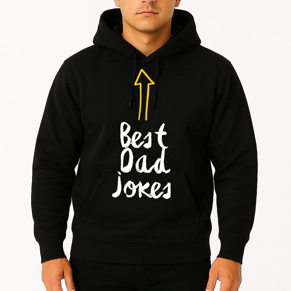 Best Dad Jokes Arrow Funny Gift Hoodie