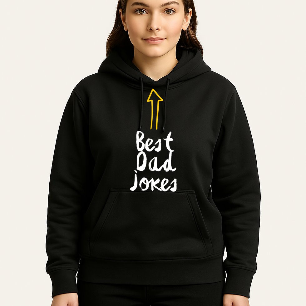 Best Dad Jokes Arrow Funny Gift Hoodie