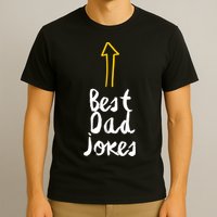 Best Dad Jokes Arrow Funny Gift T-Shirt