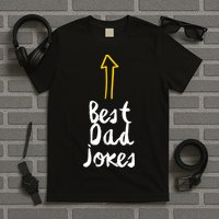 Best Dad Jokes Arrow Funny Gift T-Shirt