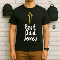Best Dad Jokes Arrow Funny Gift T-Shirt