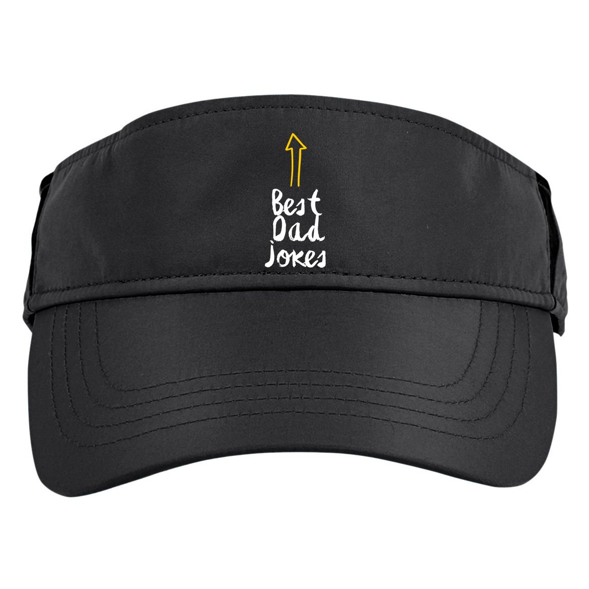 Best Dad Jokes Arrow Funny Gift Adult Drive Performance Visor