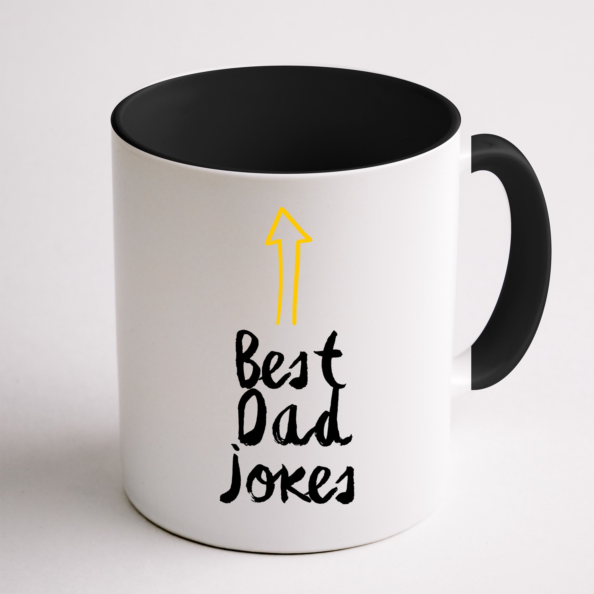 Best Dad Jokes Arrow Funny Gift Mug