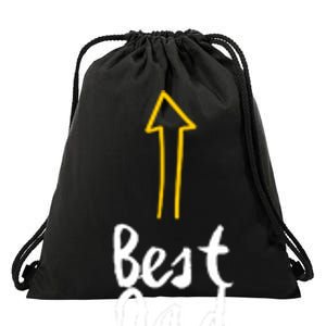 Best Dad Jokes Arrow Funny Gift Drawstring Bag