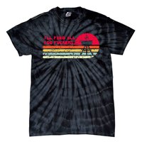 BBQ Dad Joke Ill Feed All You Fuckers Barbecue Cookout Chef Tie-Dye T-Shirt