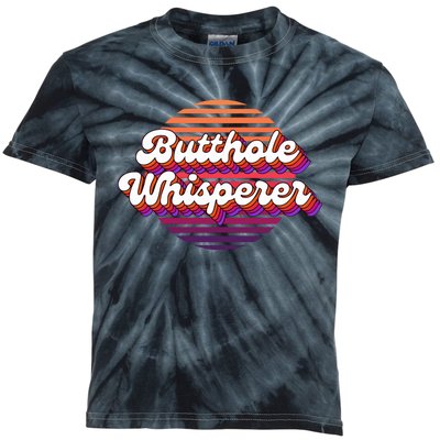 Bad Daddy Jacob Hoffman Butthole Whisperer 2 Kids Tie-Dye T-Shirt