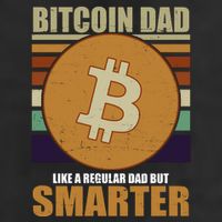 Bitcoin Dad Just Like A Regular Dad But Smarter Cool Comfort Performance Bucket Hat