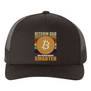 Bitcoin Dad Just Like A Regular Dad But Smarter Yupoong Adult 5-Panel Trucker Hat