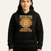 Bitcoin Dad Just Like A Regular Dad But Smarter Hoodie