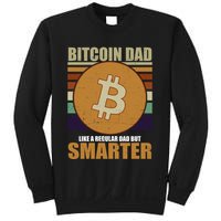 Bitcoin Dad Just Like A Regular Dad But Smarter Sweatshirt