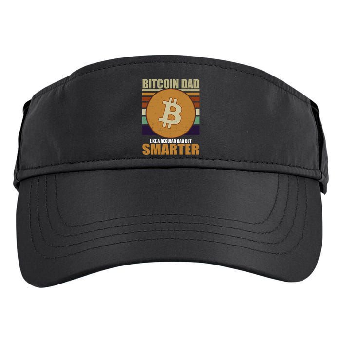 Bitcoin Dad Just Like A Regular Dad But Smarter Adult Drive Performance Visor