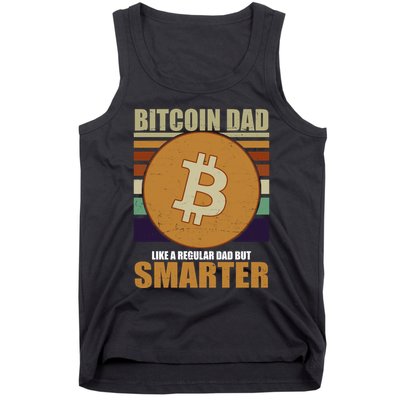 Bitcoin Dad Just Like A Regular Dad But Smarter Tank Top