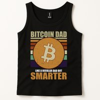 Bitcoin Dad Just Like A Regular Dad But Smarter Tank Top