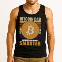 Bitcoin Dad Just Like A Regular Dad But Smarter Tank Top