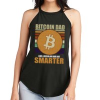 Bitcoin Dad Just Like A Regular Dad But Smarter Women's Perfect Tri Rocker Tank