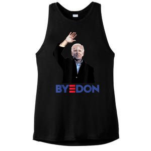 Bye Don Joe Biden Drops Out 2024 Election Ladies PosiCharge Tri-Blend Wicking Tank