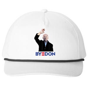 Bye Don Joe Biden Drops Out 2024 Election Snapback Five-Panel Rope Hat