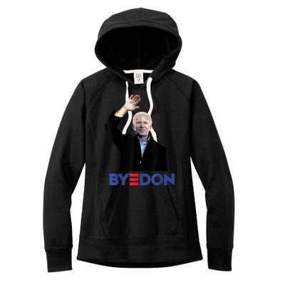 Bye Don Joe Biden Drops Out 2024 Election Women's Fleece Hoodie