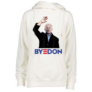 Bye Don Joe Biden Drops Out 2024 Election Womens Funnel Neck Pullover Hood