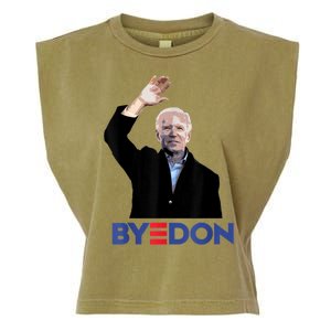 Bye Don Joe Biden Drops Out 2024 Election Garment-Dyed Women's Muscle Tee