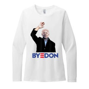 Bye Don Joe Biden Drops Out 2024 Election Womens CVC Long Sleeve Shirt