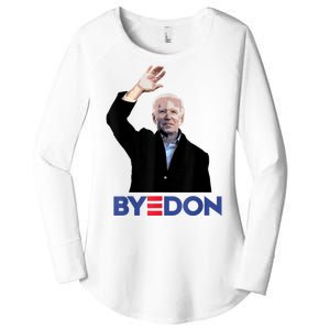 Bye Don Joe Biden Drops Out 2024 Election Women's Perfect Tri Tunic Long Sleeve Shirt