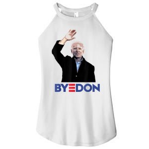 Bye Don Joe Biden Drops Out 2024 Election Women's Perfect Tri Rocker Tank