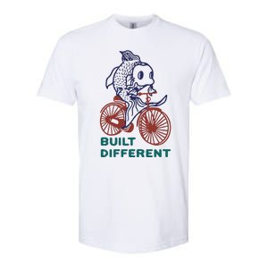 Built Different Koi Bicycle Funny Softstyle® CVC T-Shirt