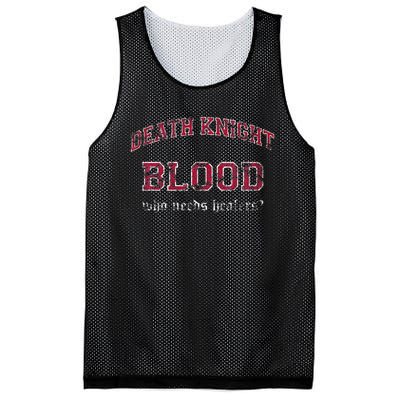 Blood Death Knight Mmo Gamer Mesh Reversible Basketball Jersey Tank