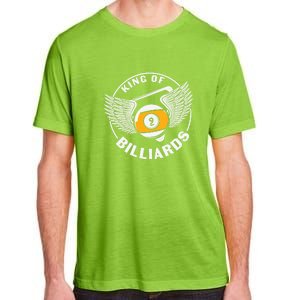 Billiards Dad King Of Billiards Gift For Father’s Day Adult ChromaSoft Performance T-Shirt