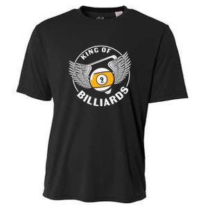 Billiards Dad King Of Billiards Gift For Father’s Day Cooling Performance Crew T-Shirt