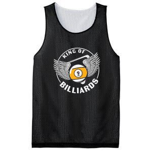 Billiards Dad King Of Billiards Gift For Father’s Day Mesh Reversible Basketball Jersey Tank