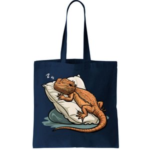 Bearded Dragon Lizard Lover Funny Breaded Dragon Tote Bag