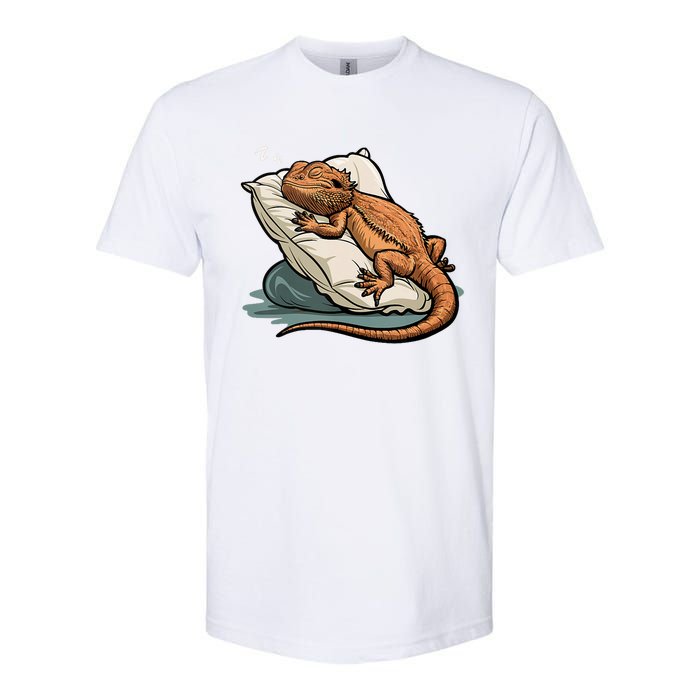 Bearded Dragon Lizard Lover Funny Breaded Dragon Softstyle CVC T-Shirt