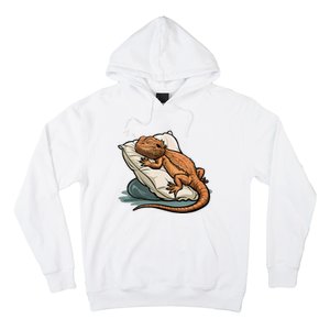 Bearded Dragon Lizard Lover Funny Breaded Dragon Hoodie